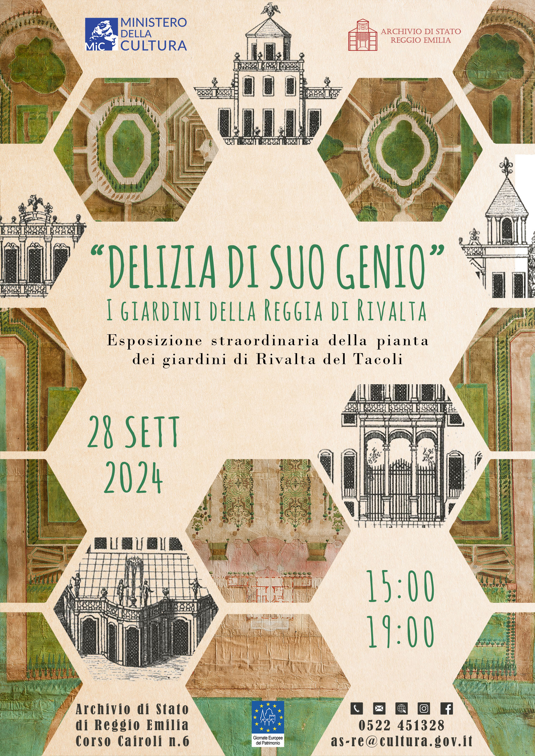 GEP 2024 "Delizia di suo genio". I giardini della Reggia di Rivalta